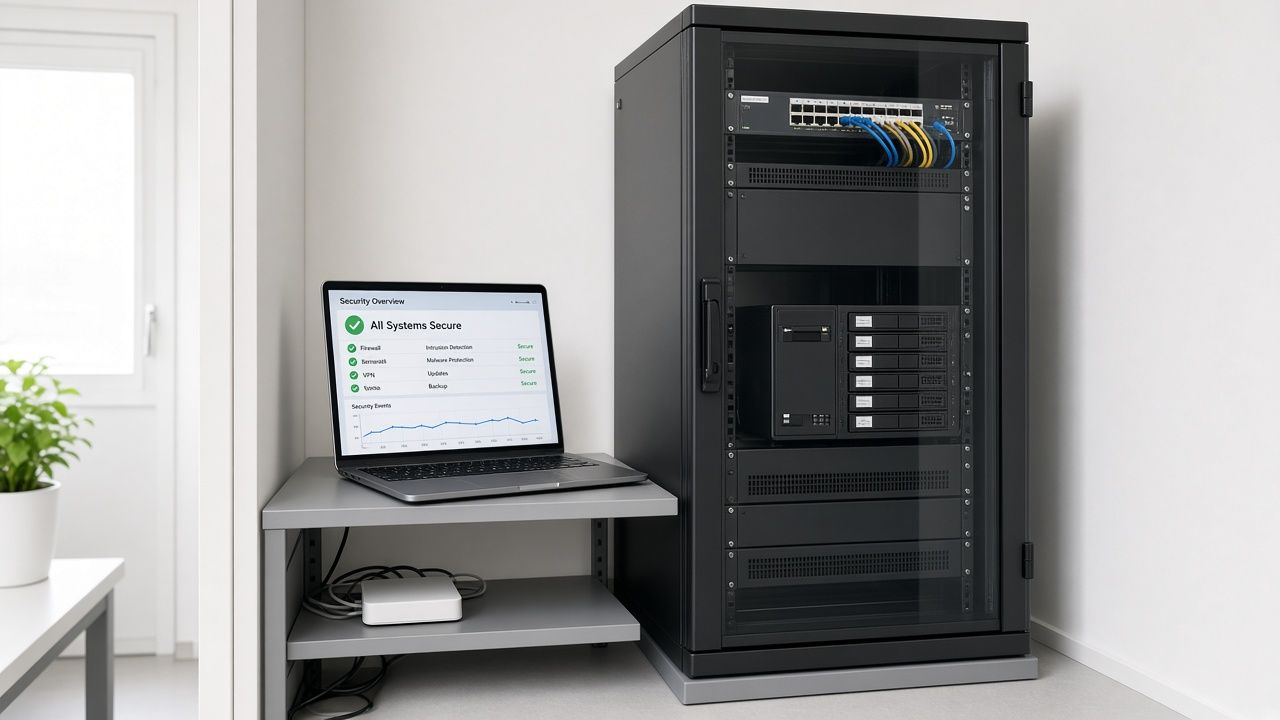 Website security and hosting monitoring